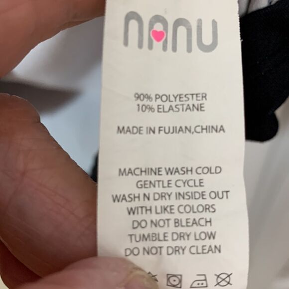 Nanu Size XL long sleeve tan & black mini dress and/or Tunic (depends on height) - Picture 4 of 6